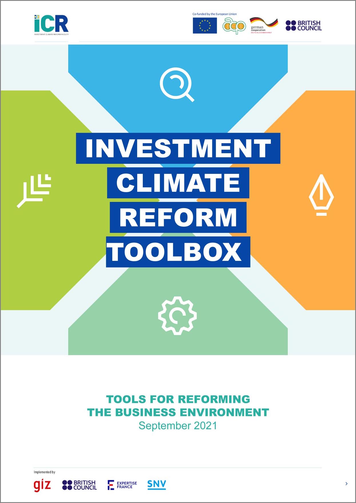 Cover image of Investment Climate Reform Toolbox